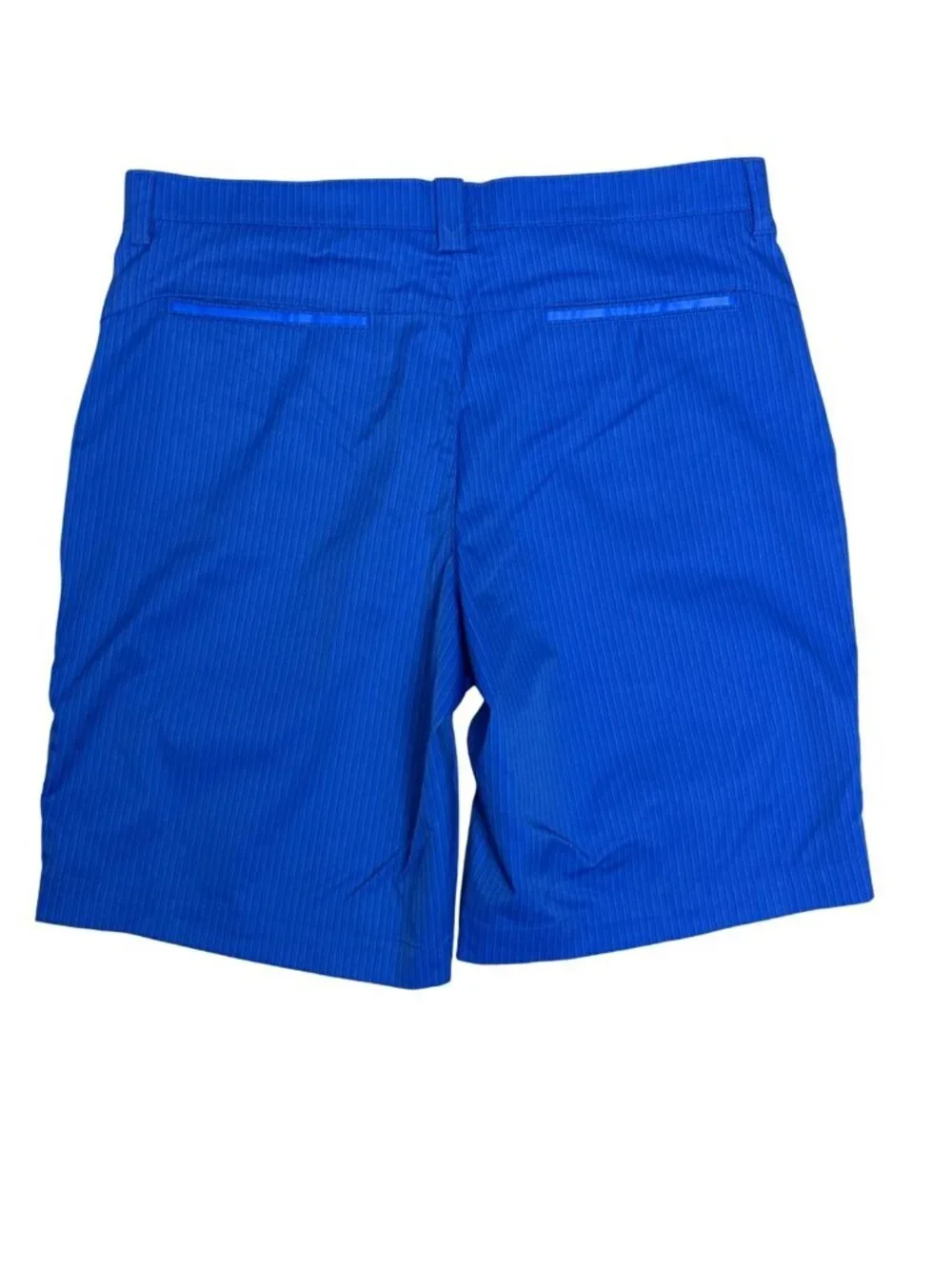 CALLAWAY Golf Shorts Blue Casual Summer Activewear Striped Shorts Mens Medium